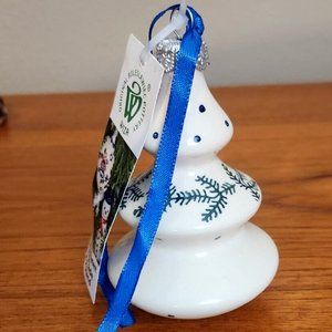 NWT Boleslawiec Polish Pottery Ceramika Wiza PAINTED CHRISTMAS TREE Ornament